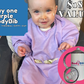 Purple BodyBib and Thermal Sippy Cup