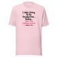 Unisex t-shirt